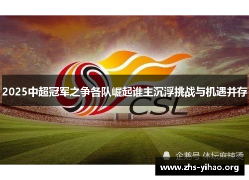 2025中超冠军之争各队崛起谁主沉浮挑战与机遇并存