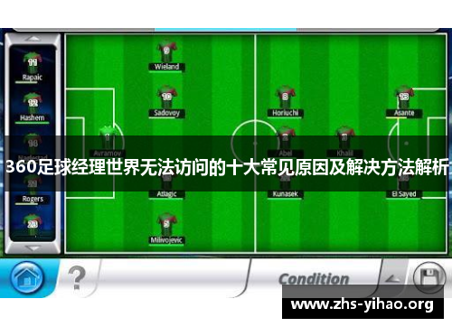 360足球经理世界无法访问的十大常见原因及解决方法解析