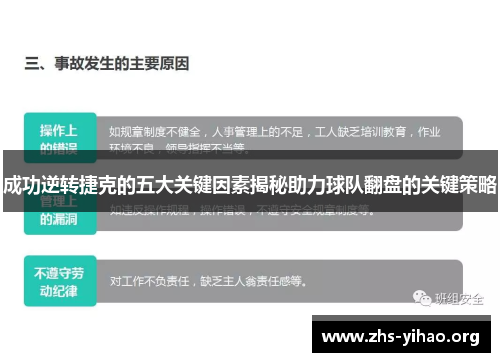 成功逆转捷克的五大关键因素揭秘助力球队翻盘的关键策略