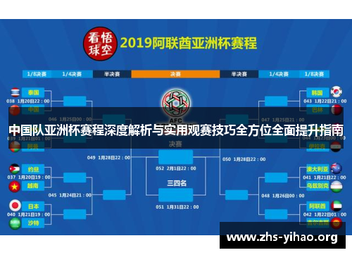 中国队亚洲杯赛程深度解析与实用观赛技巧全方位全面提升指南